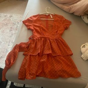 Burnt Orange Dress